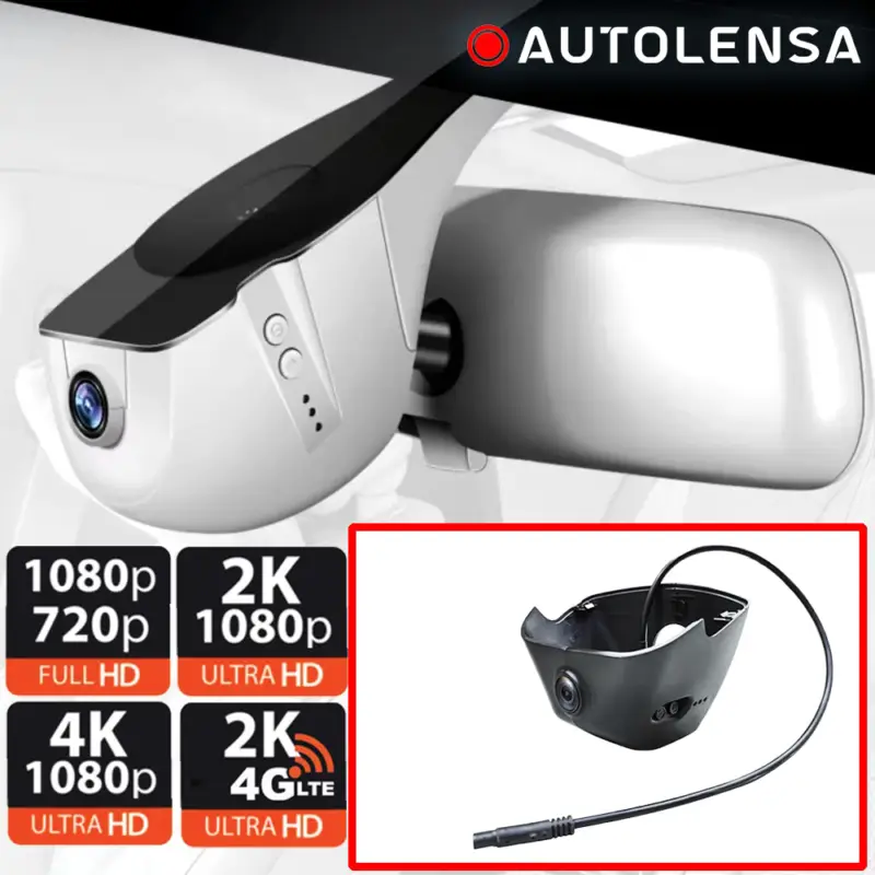 Cameră DVR față-spate Honda Civic 2022-2024 OEM WiFi 24/7 Autolensa Gri Livrare expres