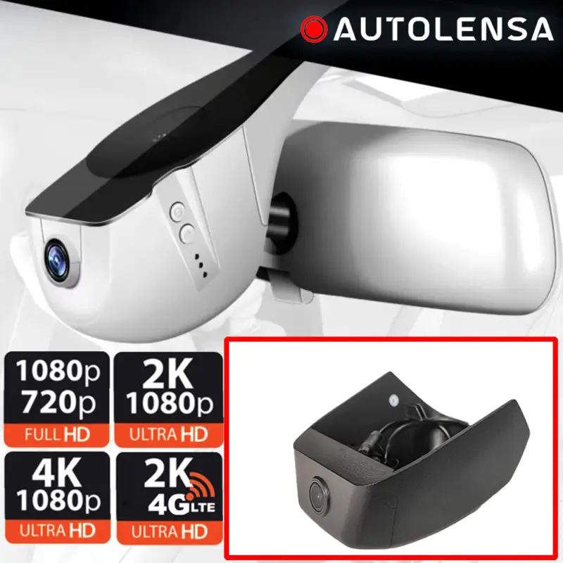 Cameră DVR Jaguar F-PACE 2021 OEM 1080p WiFi Autolensa 24/7 Negru Popular