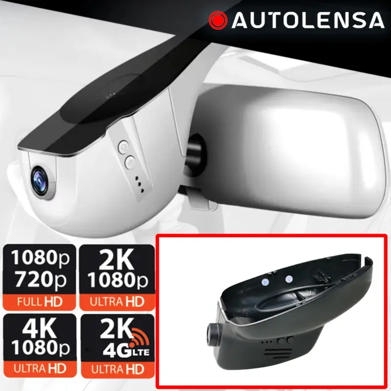 Reducere Cameră DVR față 1080p OEM pentru Jaguar XJ, XJL și XF, WiFi, 24/7
