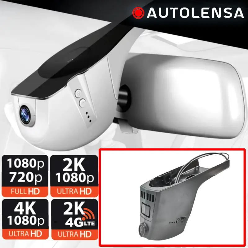 Comandă acum Cameră DVR față BMW Z4 2021+ 1080p OEM Autolensa 24/7, negru