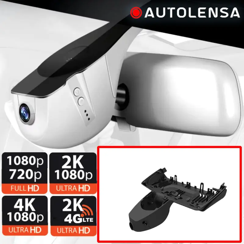 Cameră DVR față BMW X5/X6 G05/G06 2019-2021 1080p WiFi Autolensa Expediere rapidă