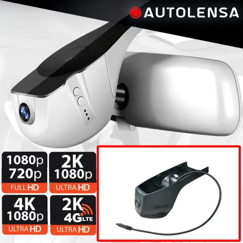 Cameră DVR față BMW X7 2019-2022 OEM Fit 1080p WiFi Autolensa Transport gratuit