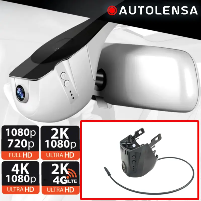 Cameră DVR față BMW Seria 5 G30 2017-2020 1080p WiFi Autolensa Vezi acum