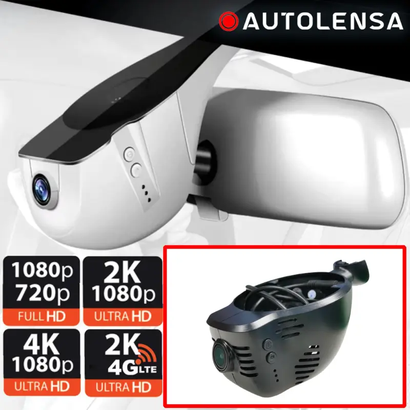 Camera DVR fata 1080p WiFi 24/7 pentru Mini Cooper 2015-2022 Autolensa Cumpărături sigure