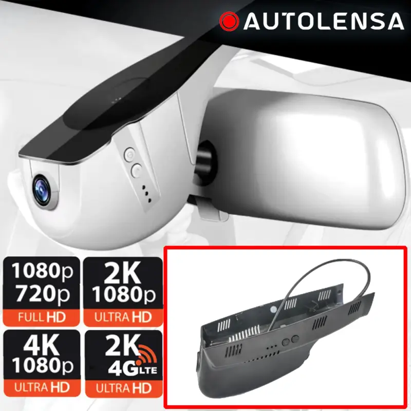 Cameră DVR dedicată BMW Seria 5 E60 E61 2003-2010 1080p WiFi Preț redus