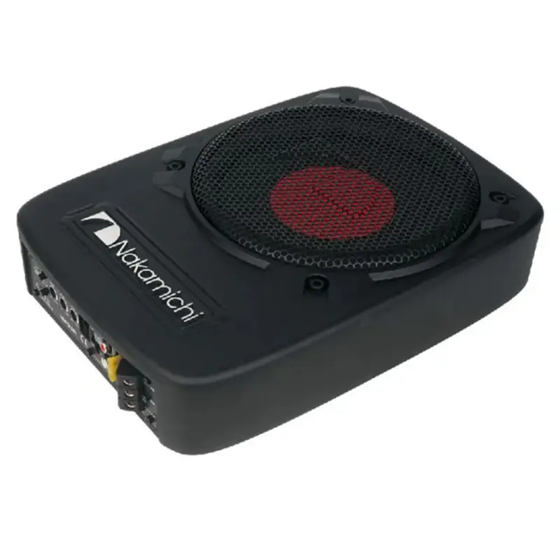 Retur gratuit Subwoofer auto activ sub scaun Nakamichi 9,2 inch, 150 W RMS, 1500 W MAX