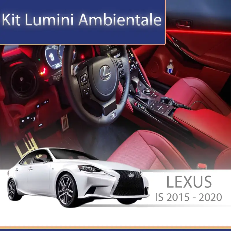 Mai ieftin Kit lumini ambientale Lexus IS 2015-2020, set complet RGB cu control din telefon