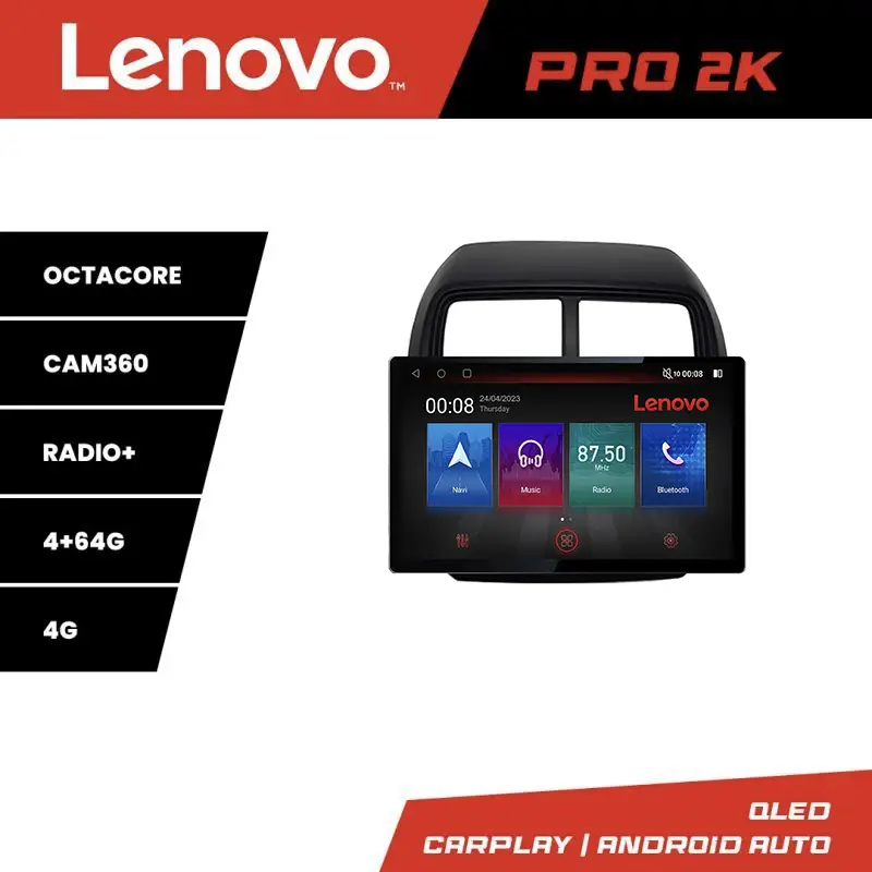 Navigație Mitsubishi ASX 2017-2021 facelift Lenovo PRO 13 inch 2K 4+64GB 4G DSP Ofertă