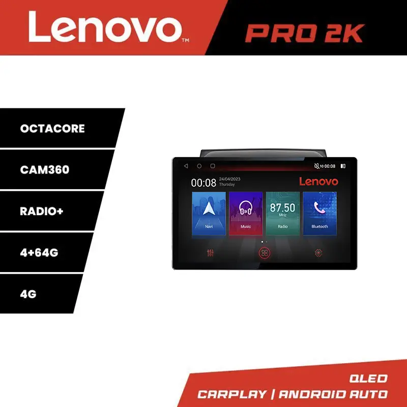 Navigație Mitsubishi L200/Pajero 2006-2014 Lenovo PRO 13 inch 2K 4G 4+64GB Noutate