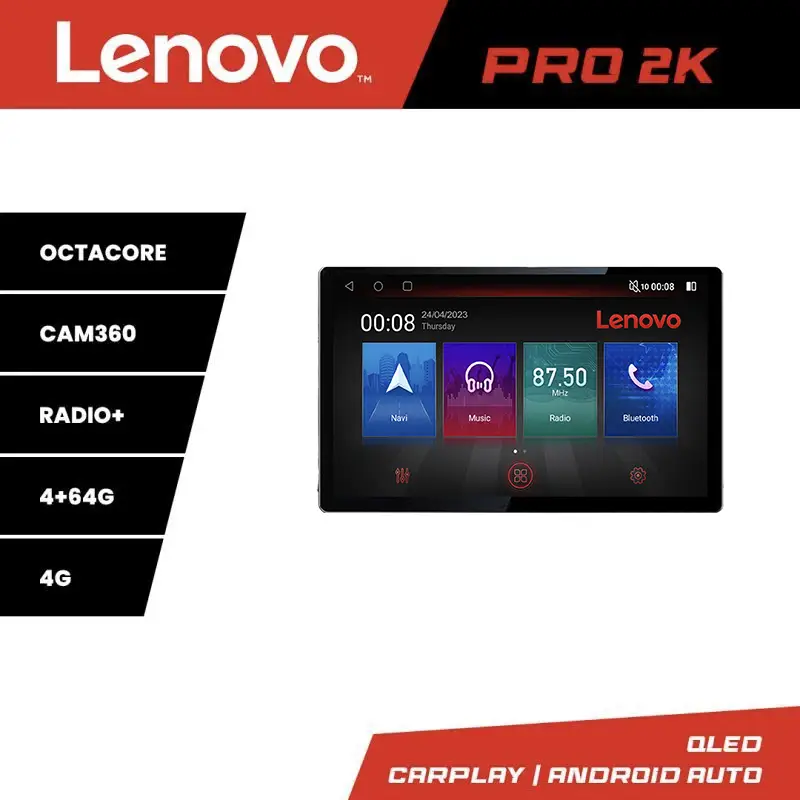 Navigație Android Kia Optima 2016+ Lenovo Pro 13 inch 2K 4G GPS DSP Noutate