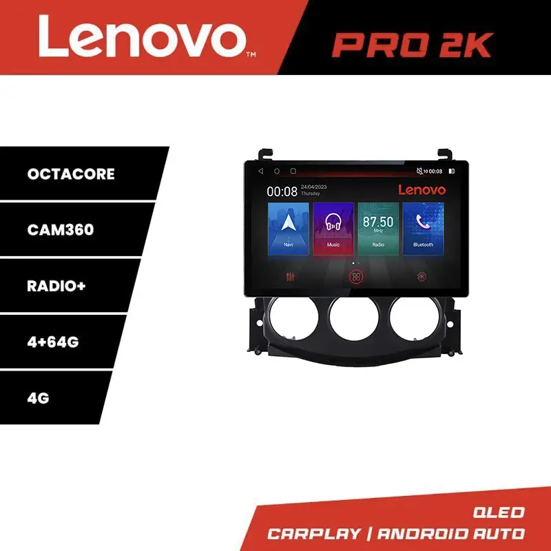 Navigatie Nissan 370Z 2008-2012 Lenovo PRO 13 inch 2K 4GB+64GB 4G DSP Noutate