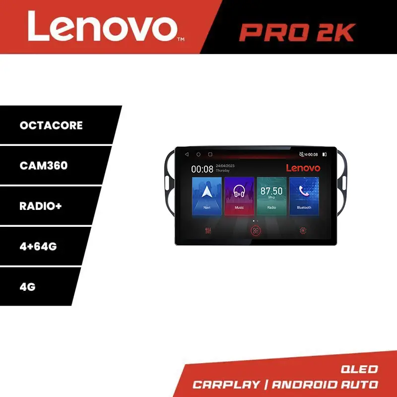 Navigatie Android VW Tiguan si Golf Plus 2012-2016, 13 inch 2K, 4G, 4+64GB Lichidare de stoc