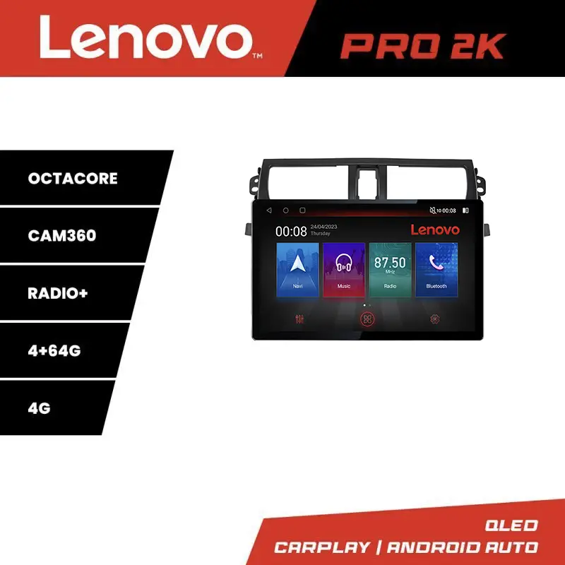 Transport gratuit Navigație Suzuki Celerio 2014-2021 Lenovo PRO 13 inch 2K, 4GB+64GB, 4G