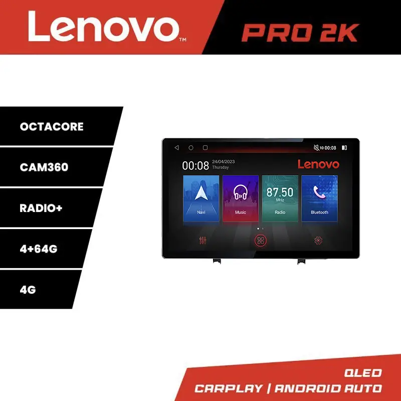 Cumpără acum Navigație Renault Clio 3 2005-2013 Lenovo PRO 13 inch 2K 4G GPS 4+64GB