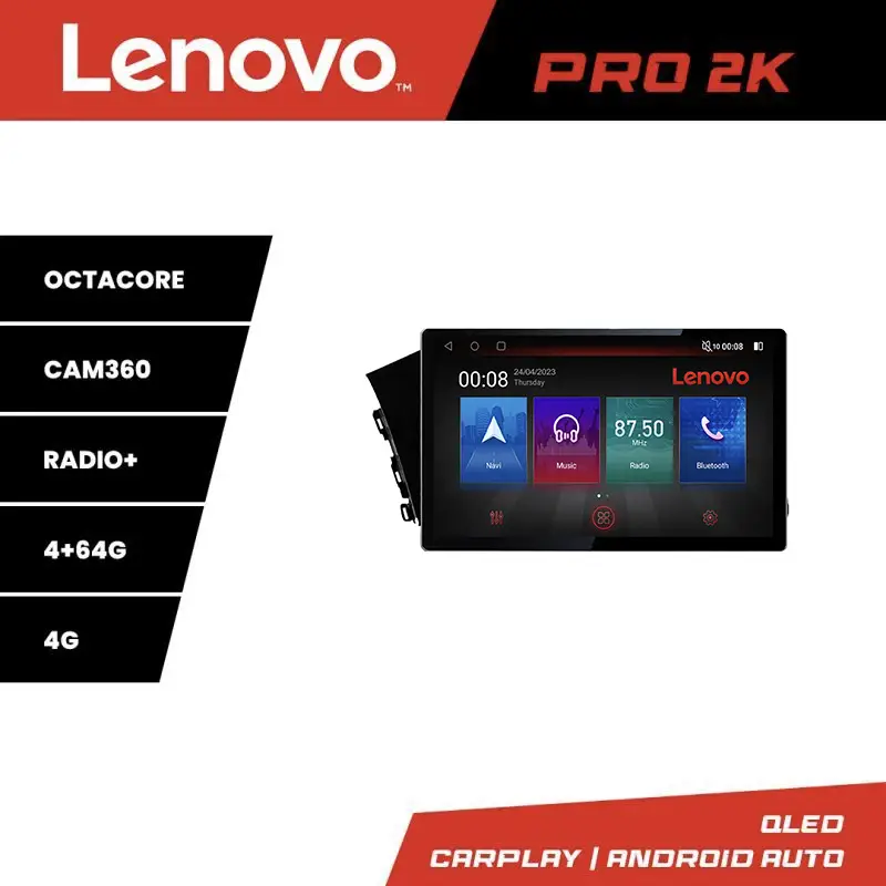 Discount Navigație Hyundai Elantra 2021+ Lenovo PRO 13 inch 2K, 4GB+64GB, 4G