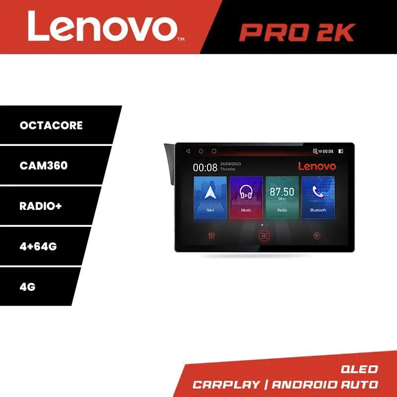 Navigație Honda Fit 2008-2013 Lenovo PRO 13 inch 2K, 4G, 4+64GB Noutate
