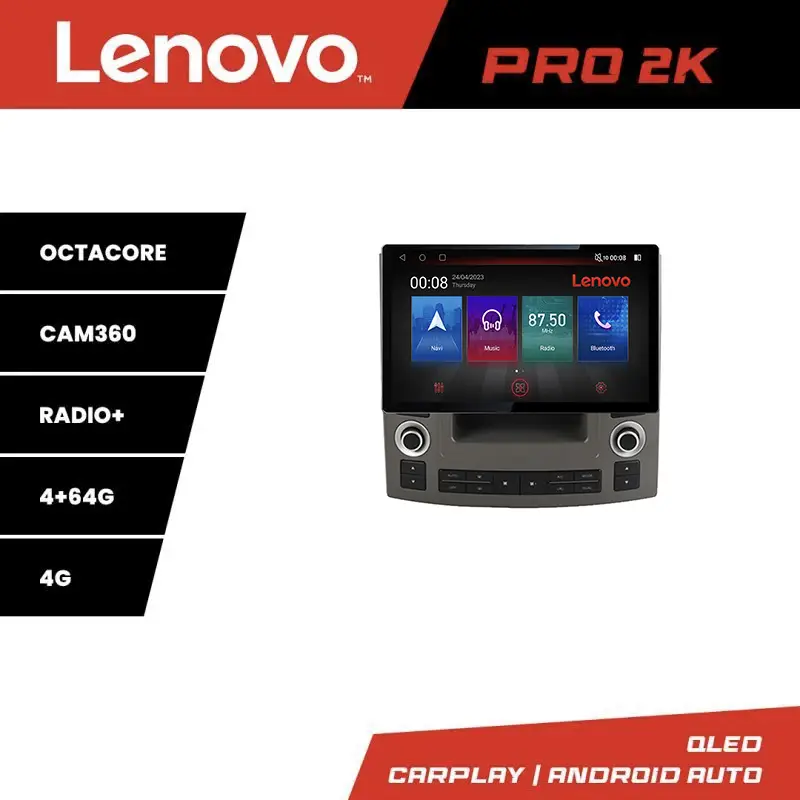 Livrare gratuită Navigatie Android Lenovo PRO 13 inch 2K 4G pentru Infiniti FX45 2007-2009