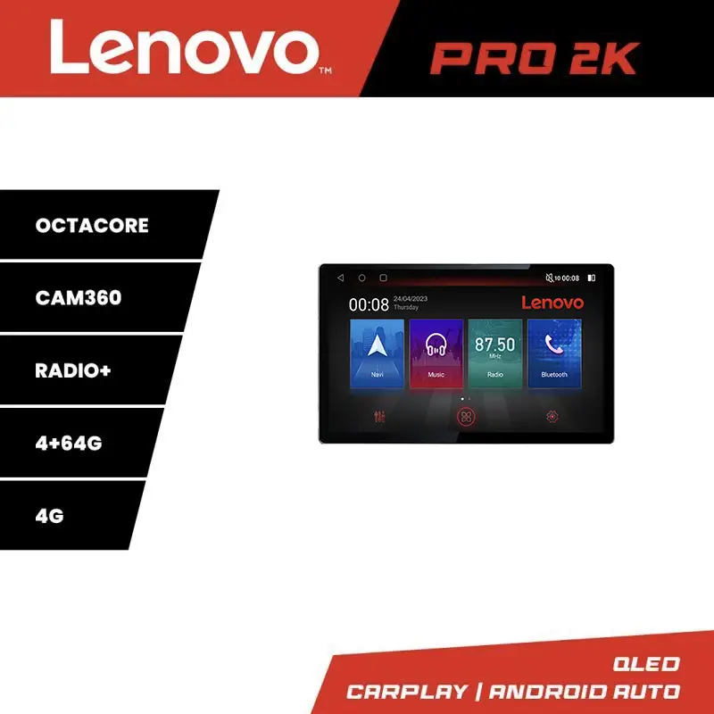 Doar azi Navigație Android Suzuki Jimny 2018+ Lenovo PRO 13 inch 2K, 4GB+64GB, 4G DSP