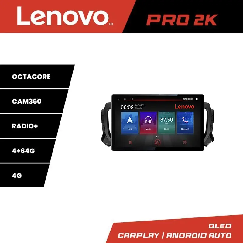 Plată sigură Navigatie Android 13 inch 2K 4G DSP pentru Citroen Jumpy, Proace, Traveller