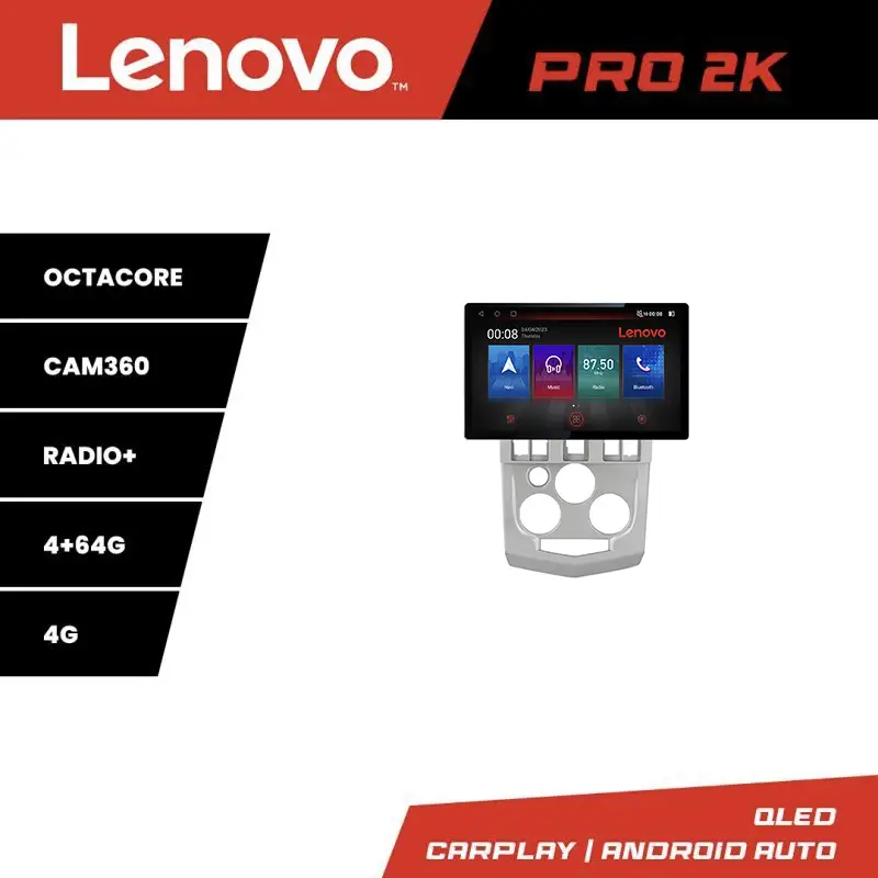 Ofertă limitată Navigație Dacia Logan 1 2003-2010 Lenovo PRO 13 inch 2K, 4GB+64GB, 4G