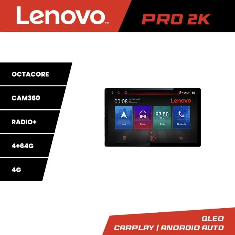 Bestseller Navigație Android VW Multivan 2003-2015 Lenovo PRO 13 inch 2K 4G 4+64GB