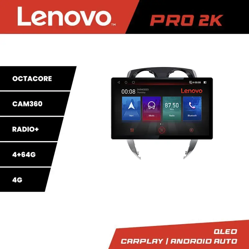 Navigatie Nissan Note 2012-2019 Lenovo PRO 4+64GB, 13 inch 2K, 4G, DSP Discount