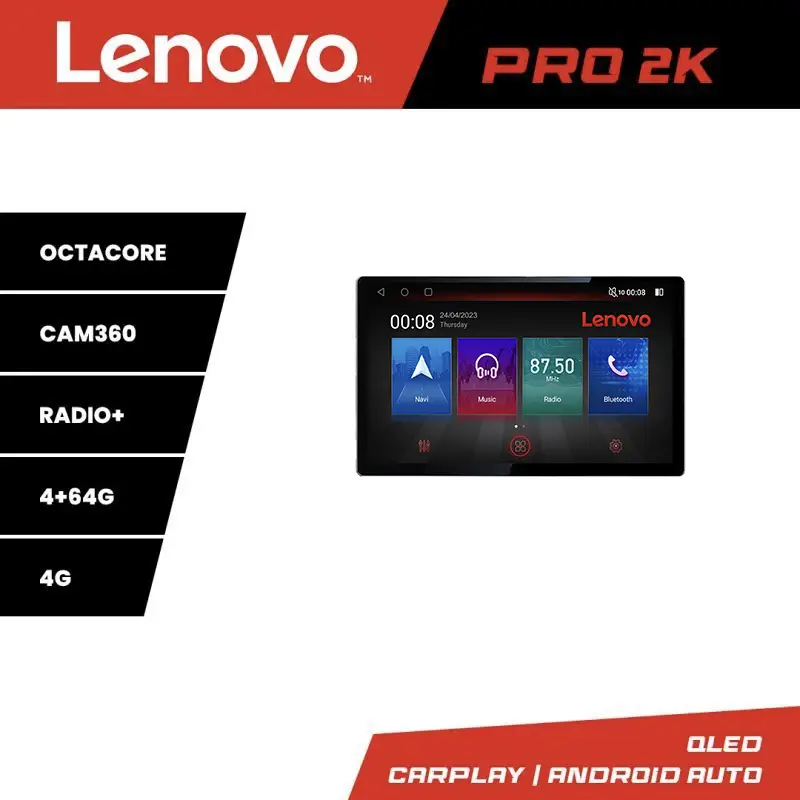 Preț promoțional Navigație VW Touareg 2002-2010 Lenovo PRO 4+64GB, 13 inch 2K, 4G