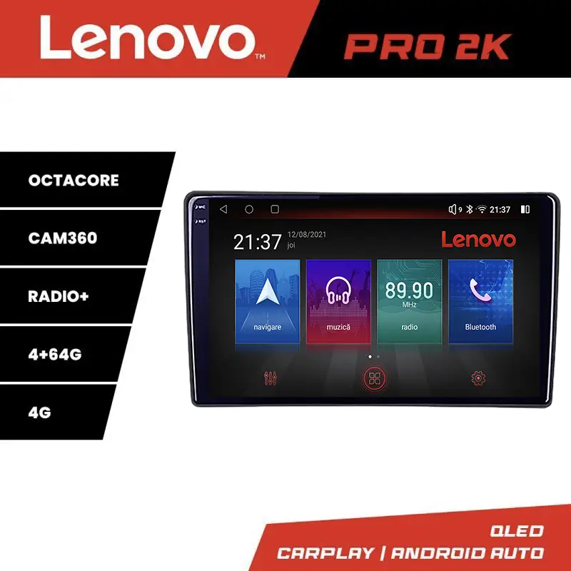 Navigație Ford Transit 2019+ cu ecran de fabrică, Lenovo PRO 13 inch 2K 4G Disponibil imediat