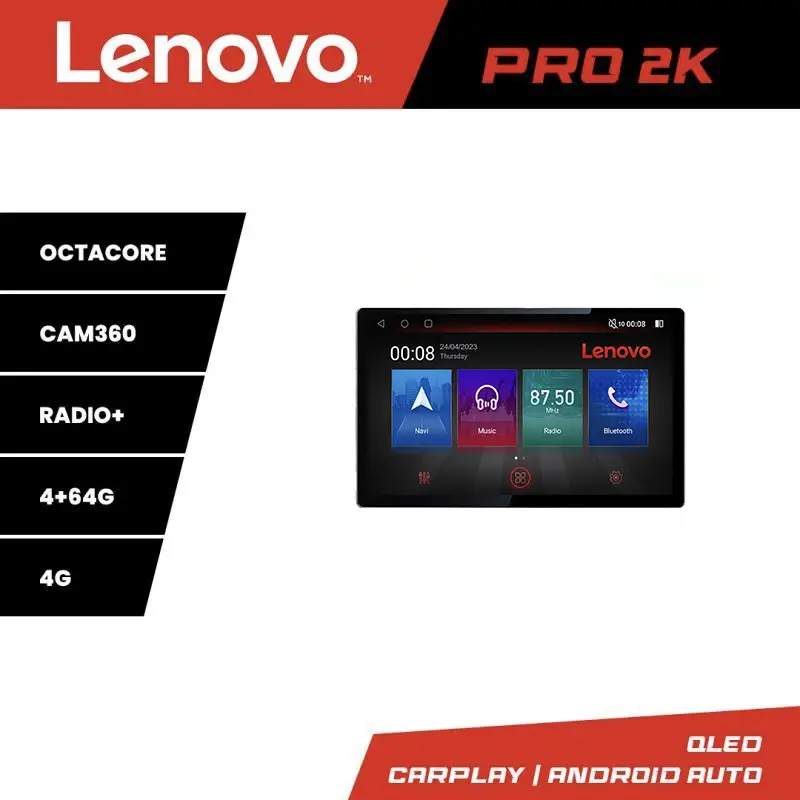 Navigație Toyota Auris 2013-2017 Lenovo Pro 2K, 4GB+64GB, 4G, DSP, 13 inch Cumpără online