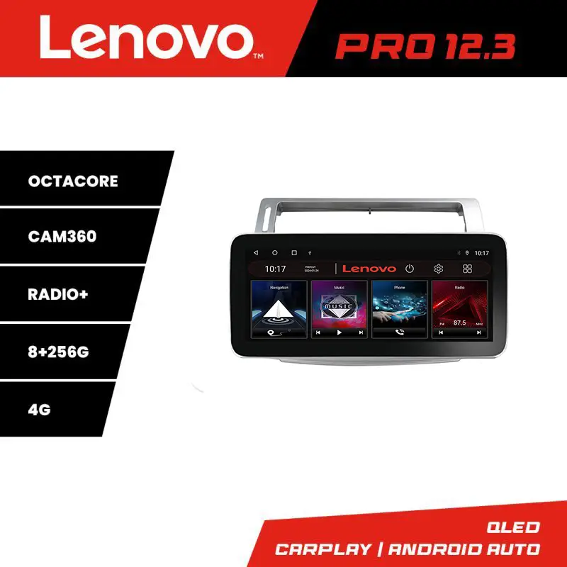 Bestseller Navigație Citroen C4 2005-2010 Lenovo Pro 12.3 QLED 8+256GB 4G GPS