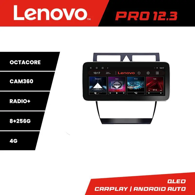 Popular Navigație Audi A6 C5 Lenovo PRO 12.3 inch QLED 8+256GB 4G Android