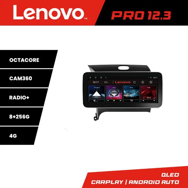 Navigație Android Kia Cerato 2013-2017 Lenovo PRO 12.3 QLED 8+256GB 4G Preț mic