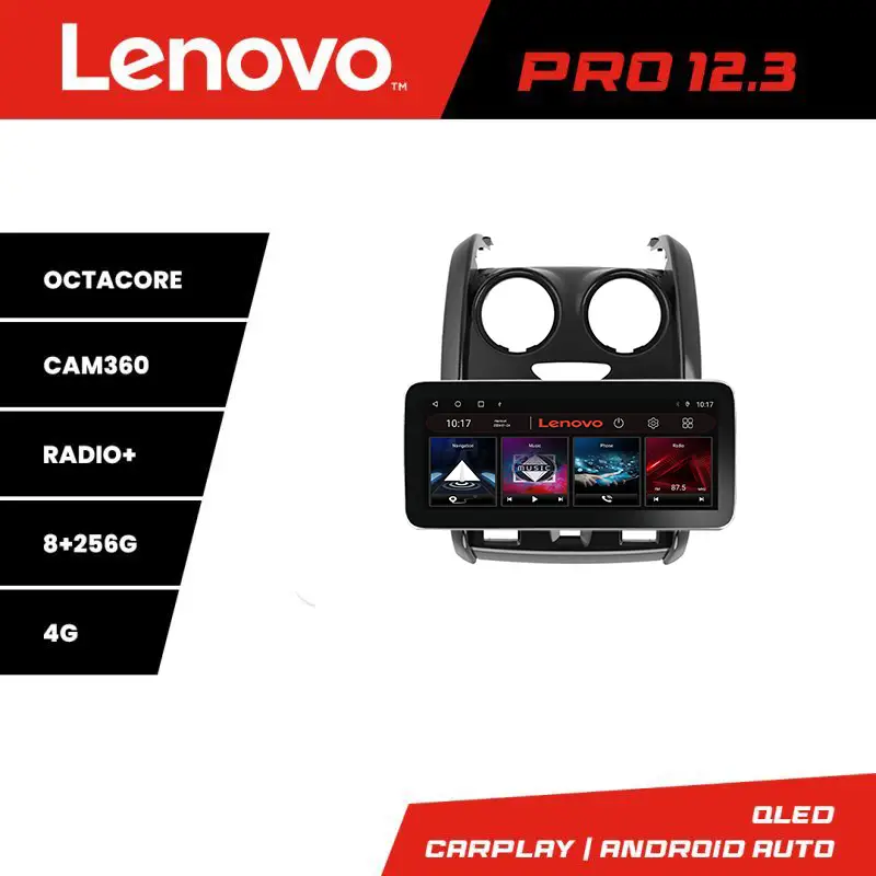 Navigatie Lenovo PRO 12.3 QLED 4G pentru Dacia Duster 2012-2019 Cel mai bun preț