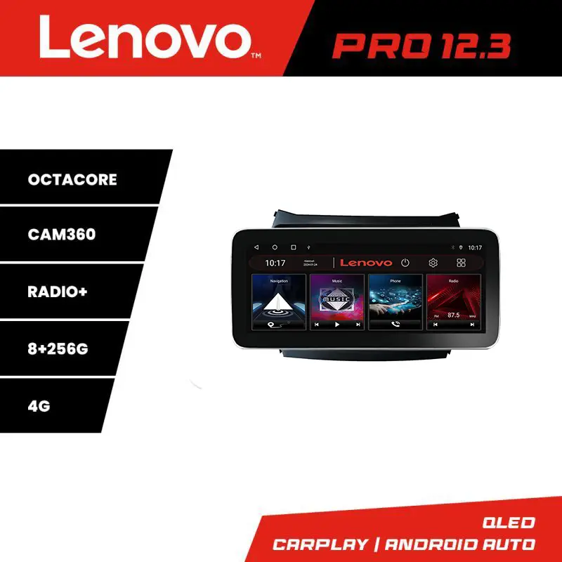 Discount Navigație Hyundai Santa Fe IX45 2013-2017 Lenovo PRO 12.3 QLED 8GB+256GB 4G