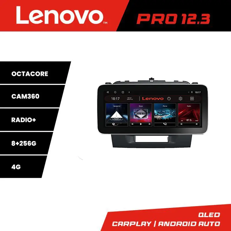 Navigație Suzuki Grand Vitara 2016+ Lenovo PRO 12.3 QLED 8GB+256GB 4G Preț mic