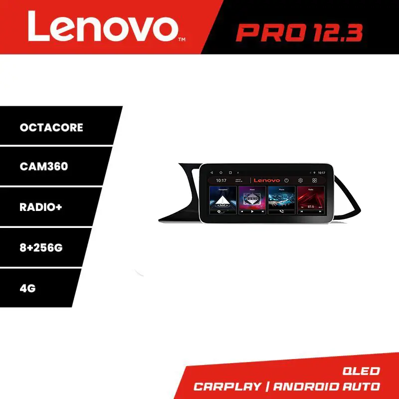 Livrare expres Navigație Seat Leon MIB Lenovo PRO 12.3 QLED 8+256GB 4G DSP