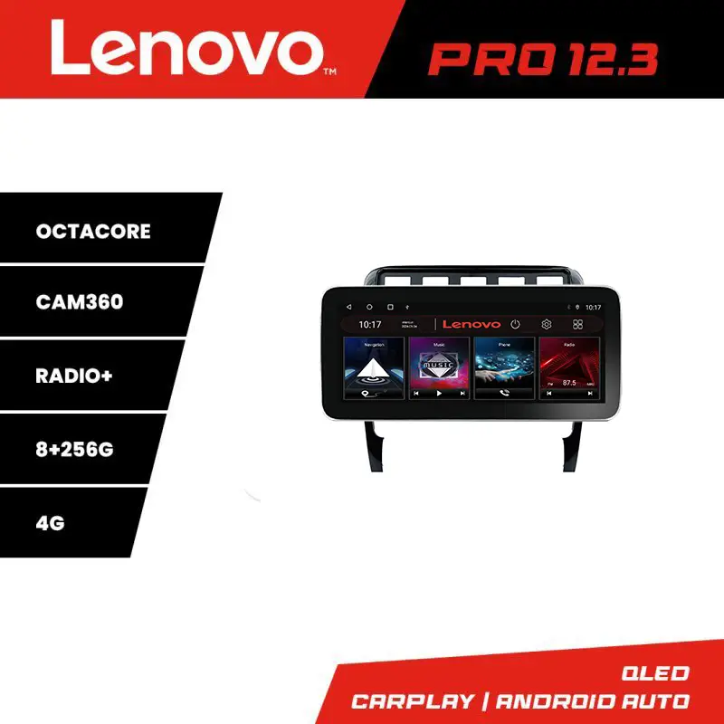 Navigatie Android Porsche Cayenne 2002-2011 Lenovo PRO 12.3 QLED 8+256GB 4G Vezi acum