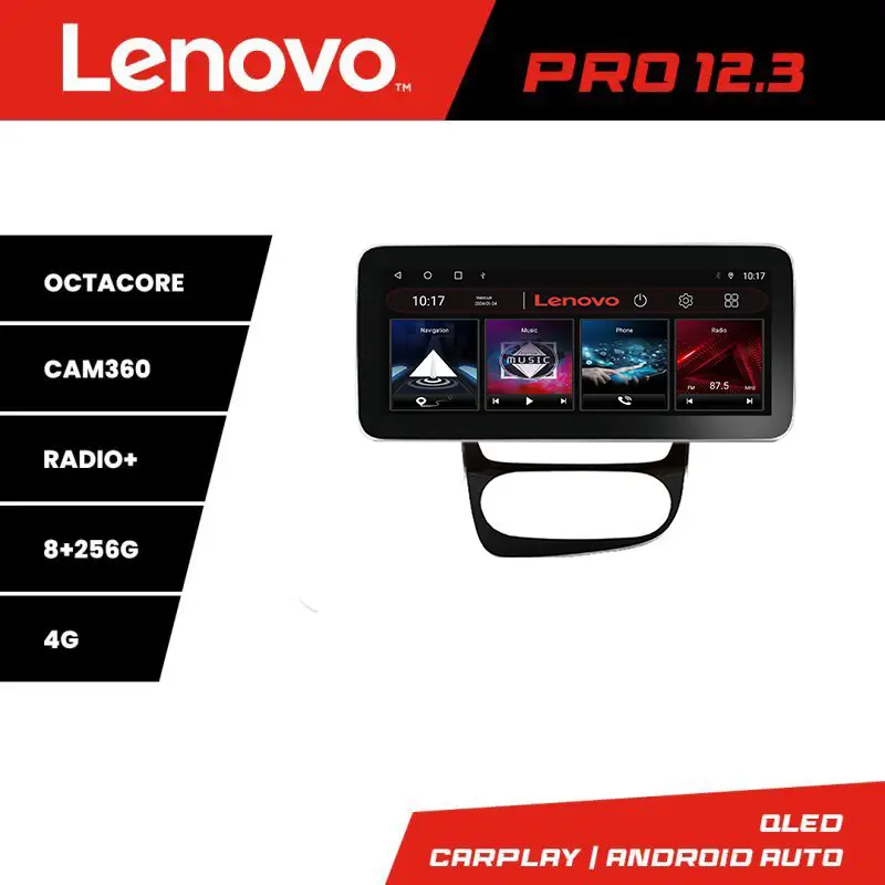 Expediere rapidă Navigație Renault Clio 4 Lenovo PRO 12.3 QLED 8+256GB 4G DSP