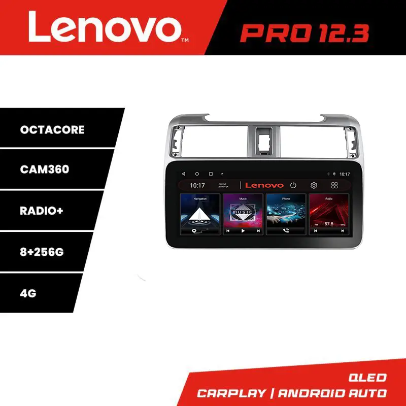 Mai ieftin Navigație Toyota 4Runner 2009-2019 Lenovo PRO 12.3 QLED 8+256GB 4G