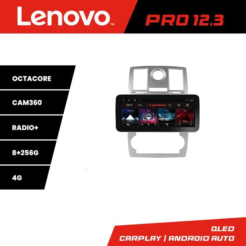 Super ofertă Navigație Chrysler 300C 2004-2008 Lenovo PRO 12.3 QLED 8+256GB 4G
