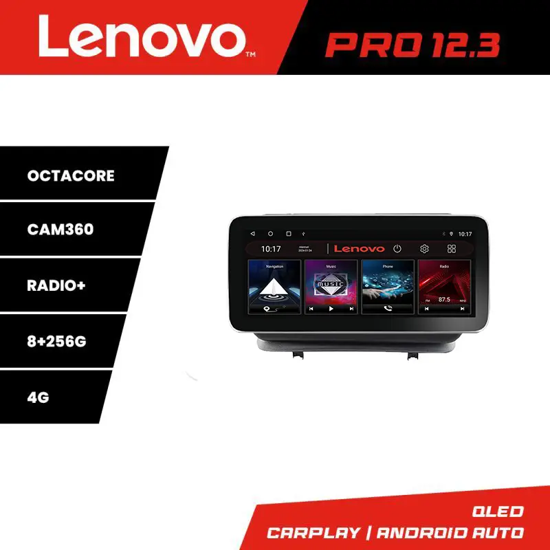 Ofertă exclusivă Navigație Renault Clio 3 2005-2013 Lenovo Pro 12.3 QLED 8GB+256GB 4G
