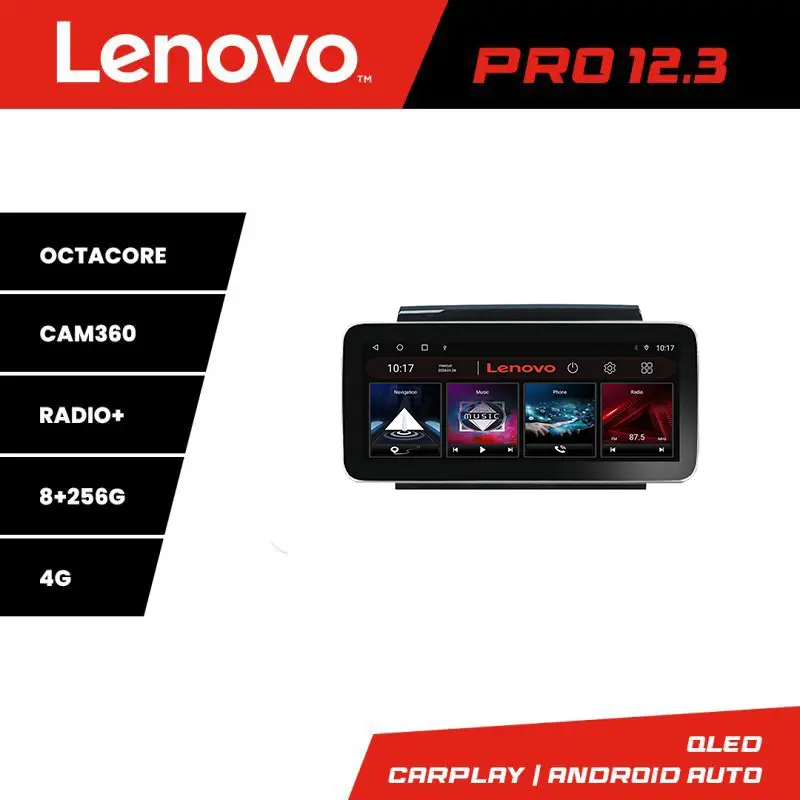 Ofertă Navigație Android Lenovo PRO 12.3 inch pentru Fiat Ducato, Jumper, Expert