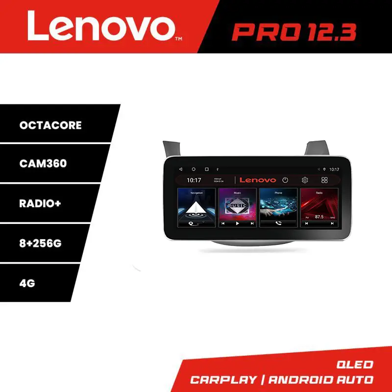 Premium Navigație Honda Fit 2008-2013 Lenovo PRO 12.3 QLED 8GB+256GB 4G DSP