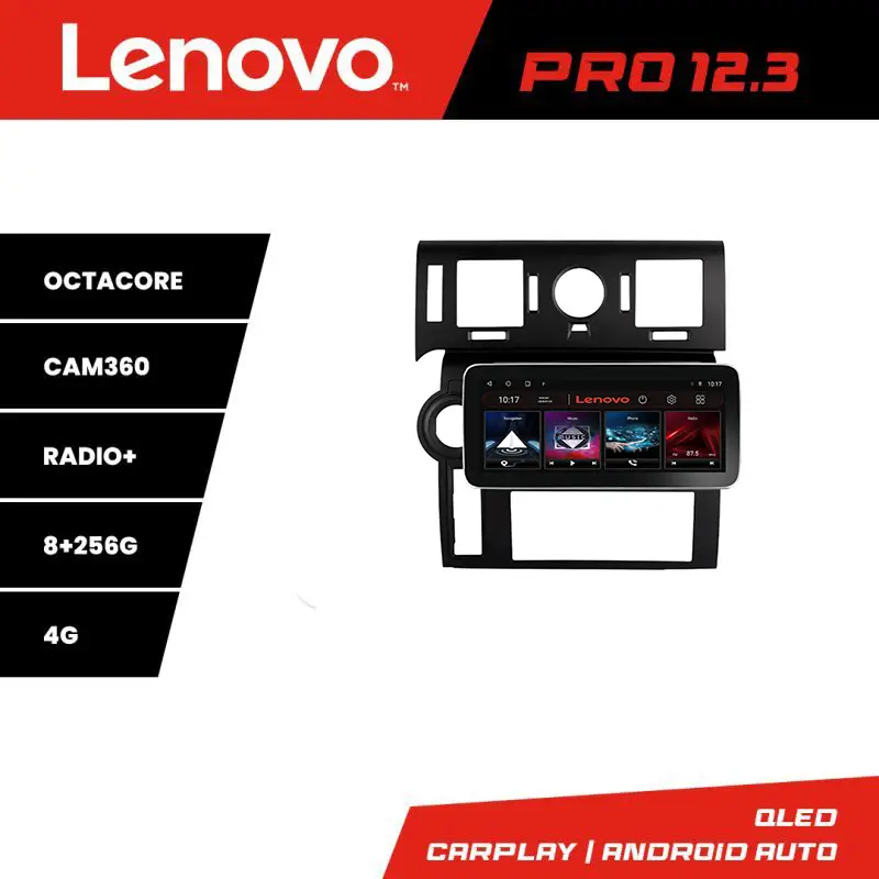 Navigație dedicată Hummer H2 2002-2008 Lenovo Pro 12.3 QLED 8+256GB 4G Preț redus