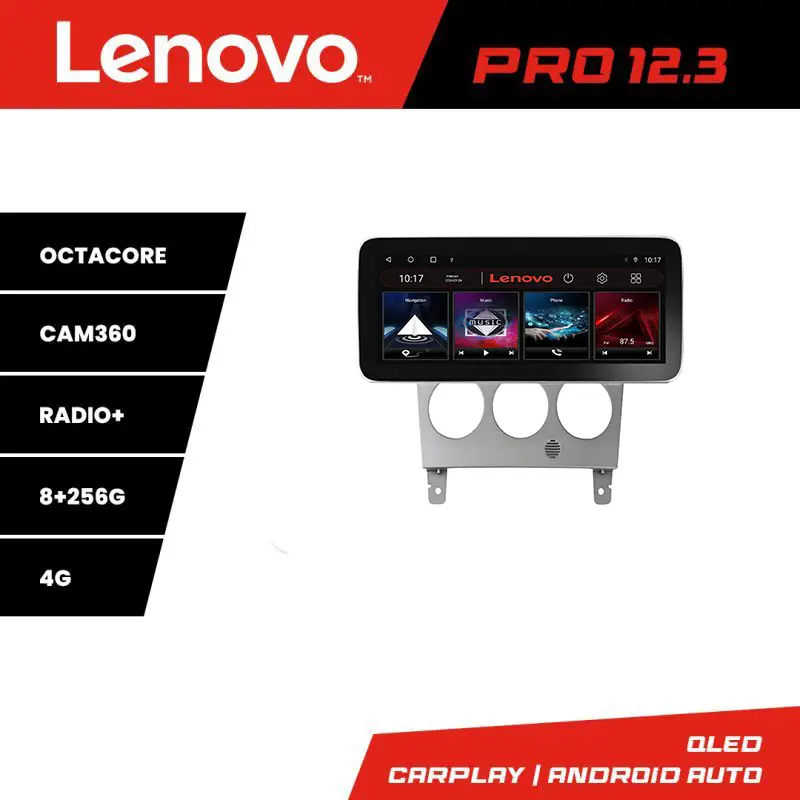 Navigatie Subaru Impreza 2002-2007 Lenovo PRO 12.3 QLED 8GB+256GB 4G Retur ușor