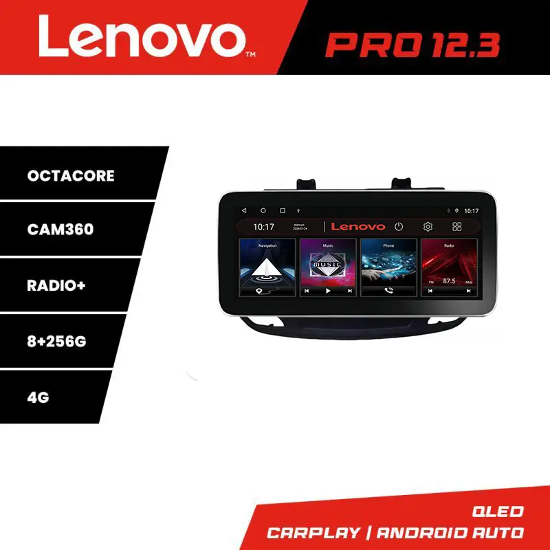 Navigatie Android Opel Insignia 2018+ Lenovo PRO 12.3 QLED 8GB+256GB 4G DSP Ultima șansă