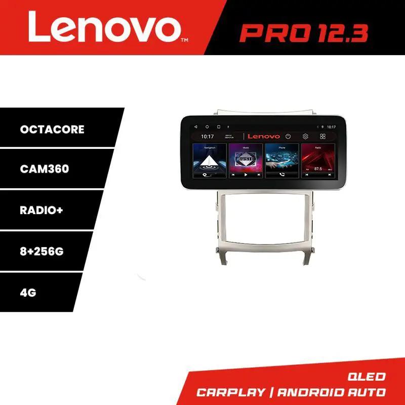 Navigație Hyundai IX55 Lenovo PRO 12.3 inch QLED, 8GB RAM, 256GB, 4G Reducere de preț