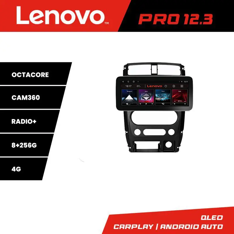 Navigație Suzuki Jimny 2007-2016 Lenovo PRO 12.3 inch QLED 8GB+256GB 4G Transport gratuit