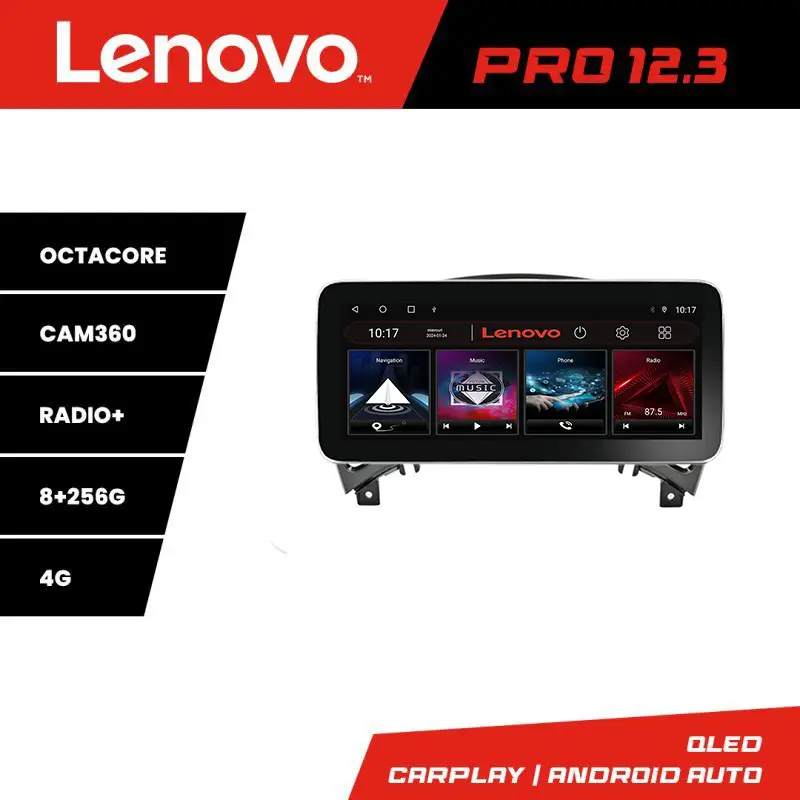 Navigație Nissan Juke 2010-2015 Lenovo PRO 12.3 inch QLED, 8GB RAM, 256GB, 4G Ofertă