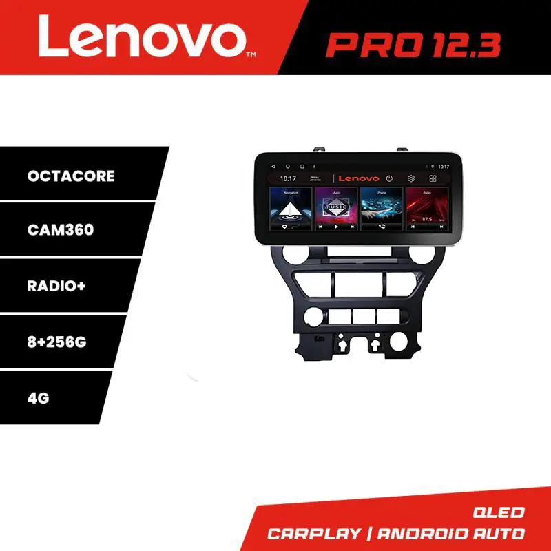 Navigație Ford Mustang 2015-2020 Lenovo PRO 12.3 QLED 8+256GB 4G Ultima șansă